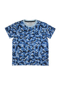 Round neck Shortsleeve Tee Camouflage w/ 1 patch pocket