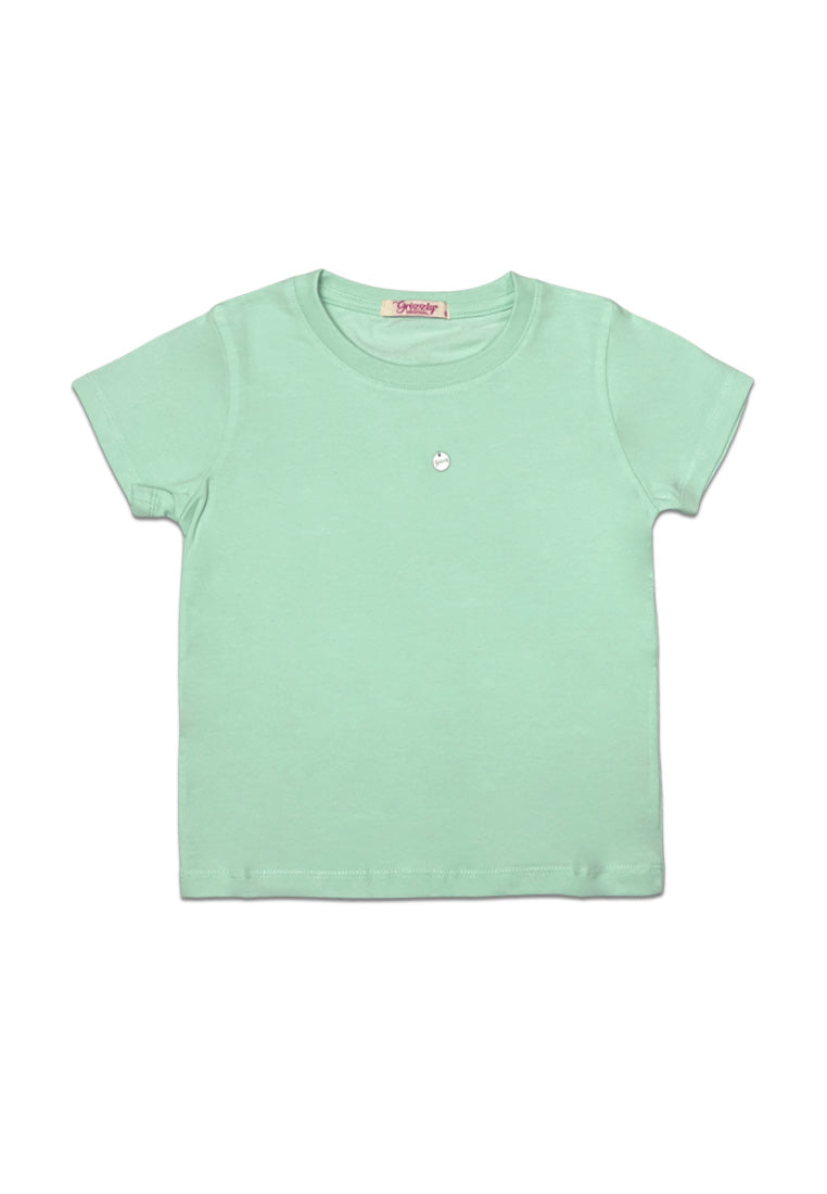 GIRLS BASIC TEES (METAL LABEL)