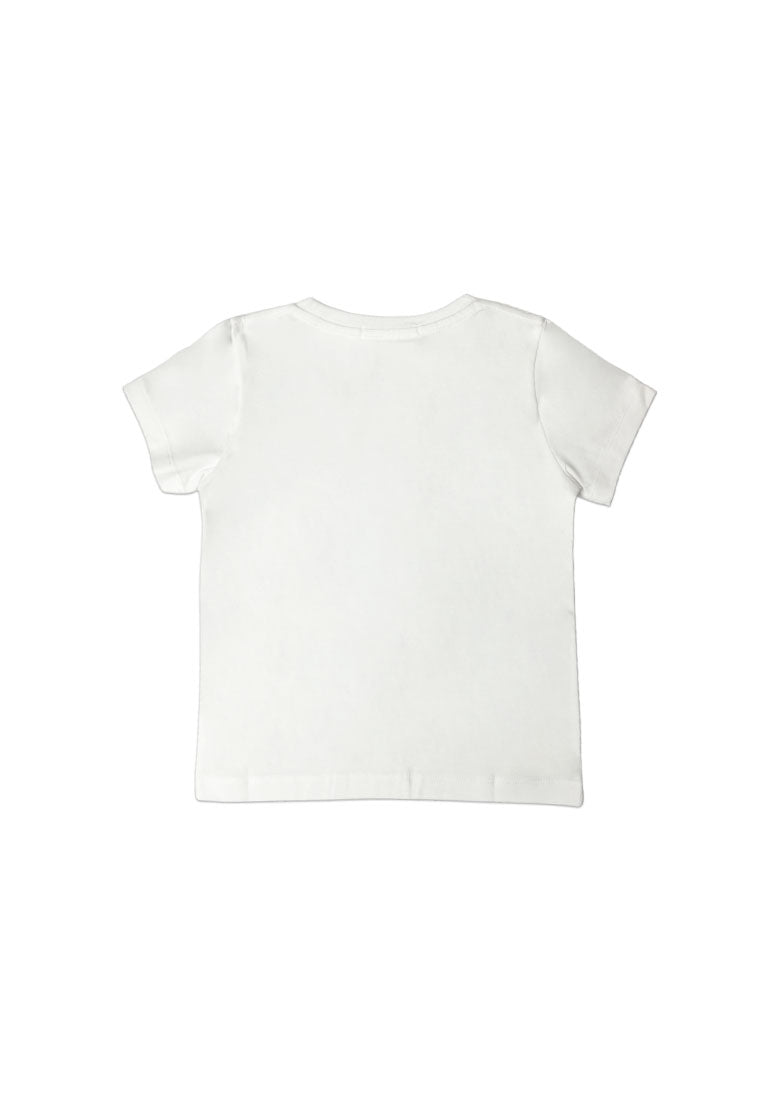 GIRLS BASIC TEES (LEATHER PATCH)