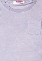 GIRLS BASIC TEES (LEATHER PATCH)