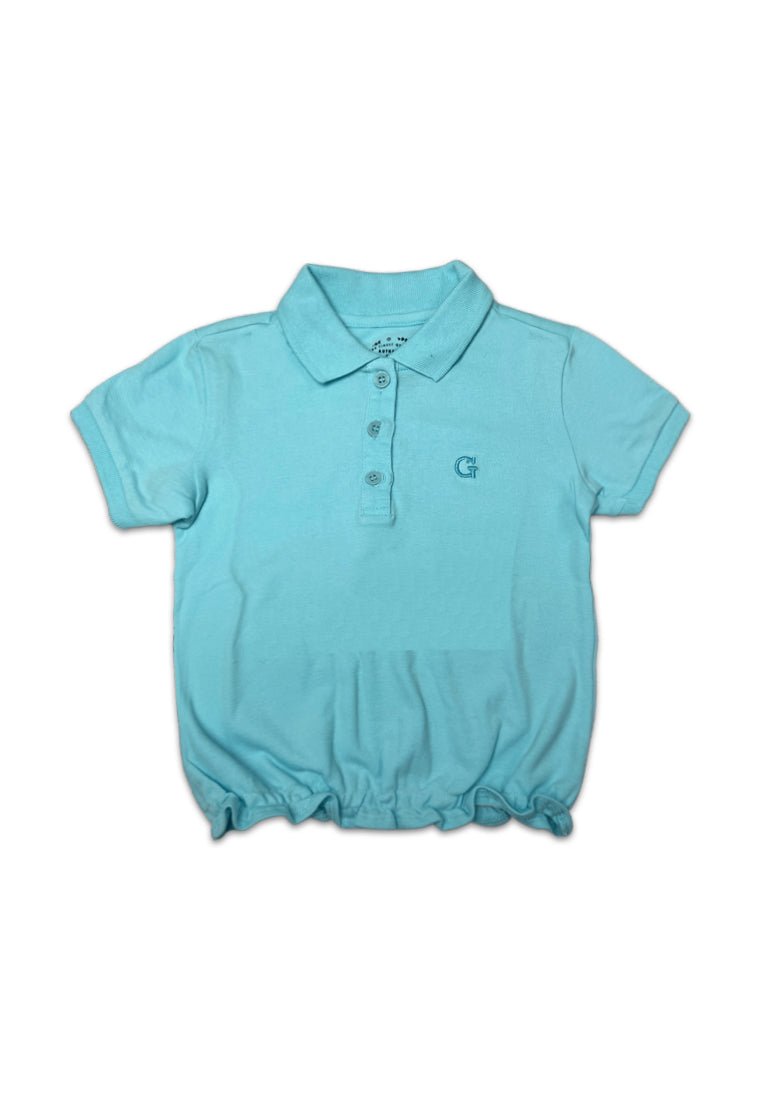 Shortsleeve Pique Polo Shirt w/ Collar Tipping