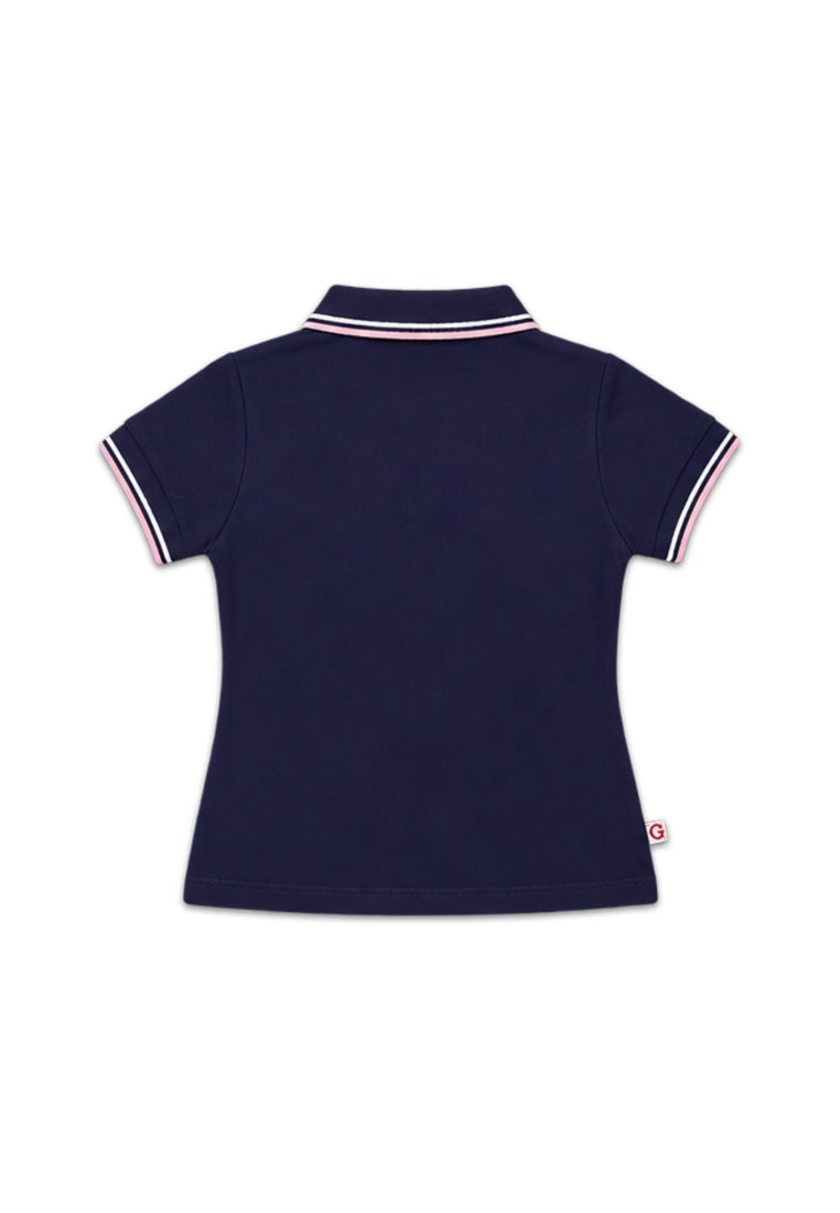 GIRLS' SHORTSLEEVE POLO SHIRT