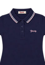 GIRLS' SHORTSLEEVE POLO SHIRT