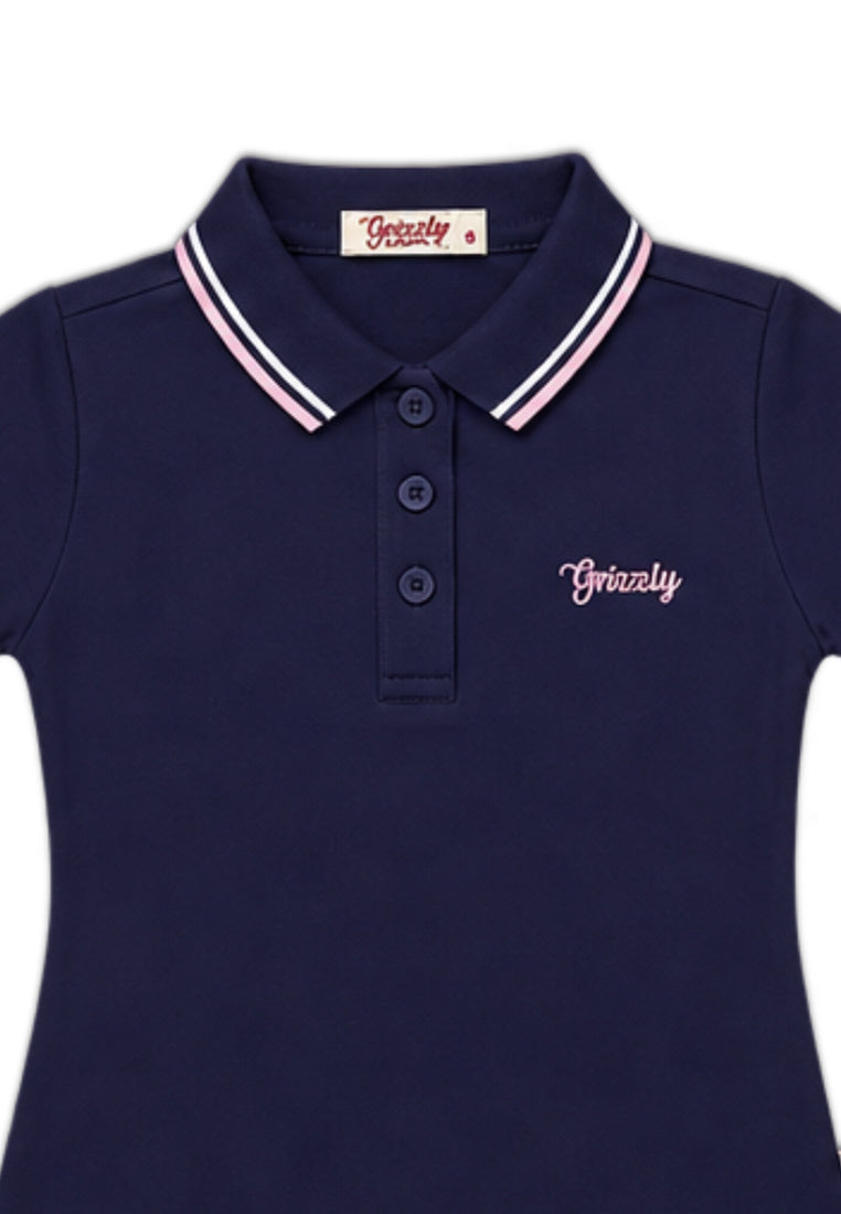 GIRLS' SHORTSLEEVE POLO SHIRT