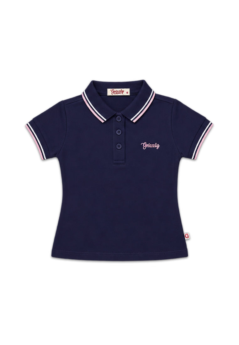 GIRLS' SHORTSLEEVE POLO SHIRT