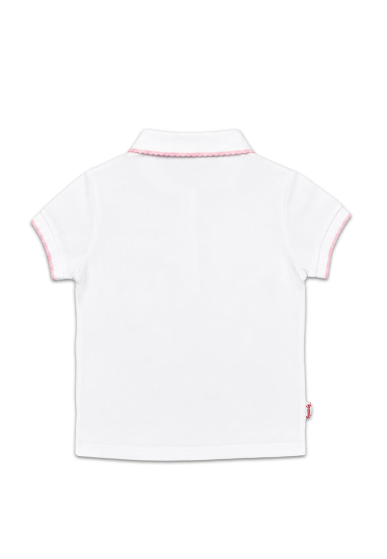 GIRLS' SHORTSLEEVE POLO SHIRT