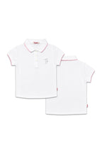GIRLS' SHORTSLEEVE POLO SHIRT