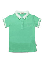 GIRLS' SHORTSLEEVE POLO SHIRT