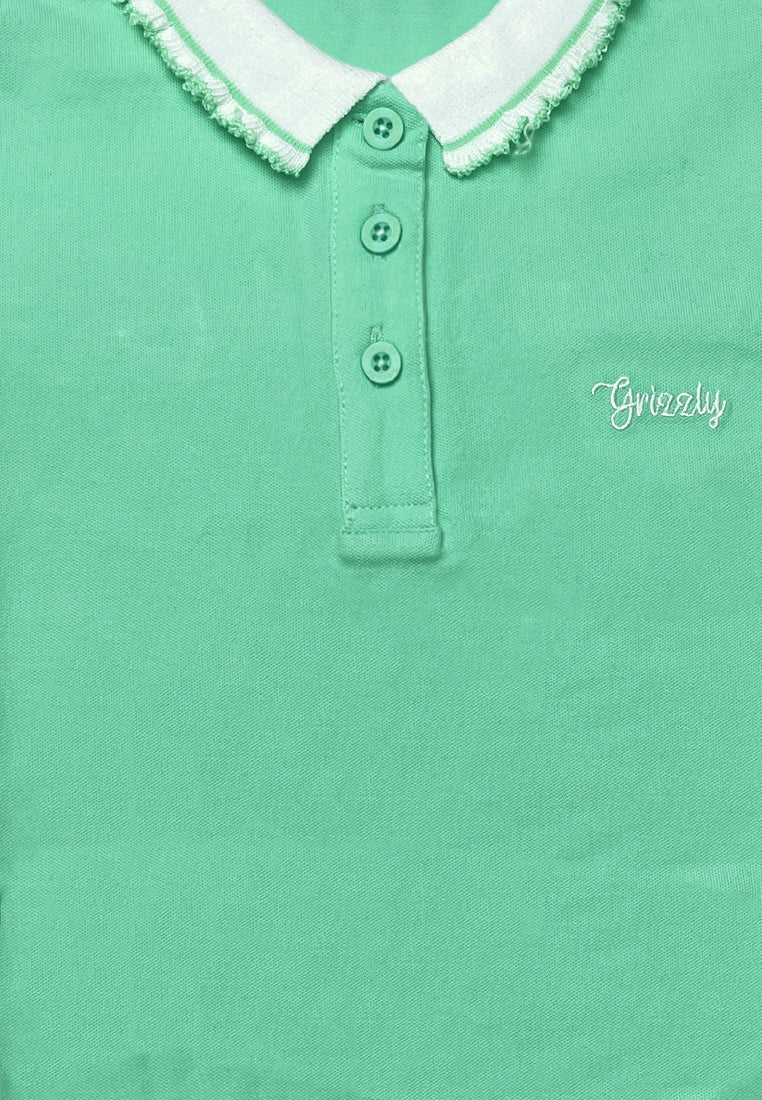 GIRLS' SHORTSLEEVE POLO SHIRT