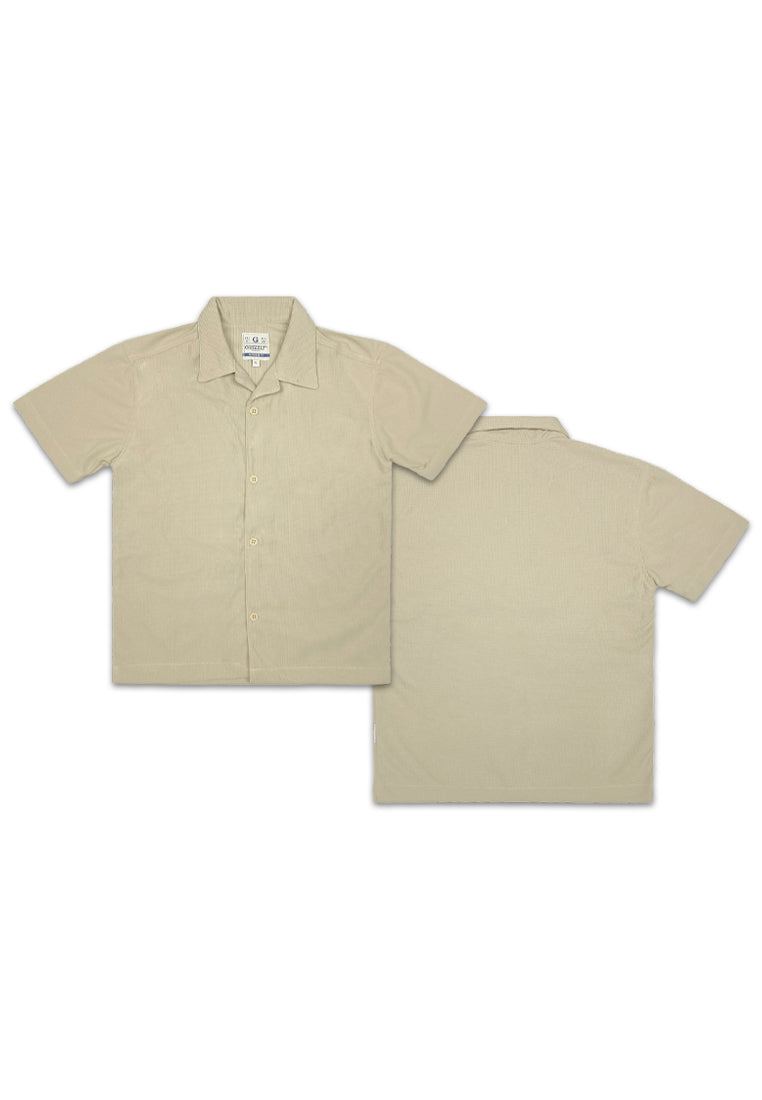 TODDLER BOYS S/S WAFFLE OVERSIZED POLO