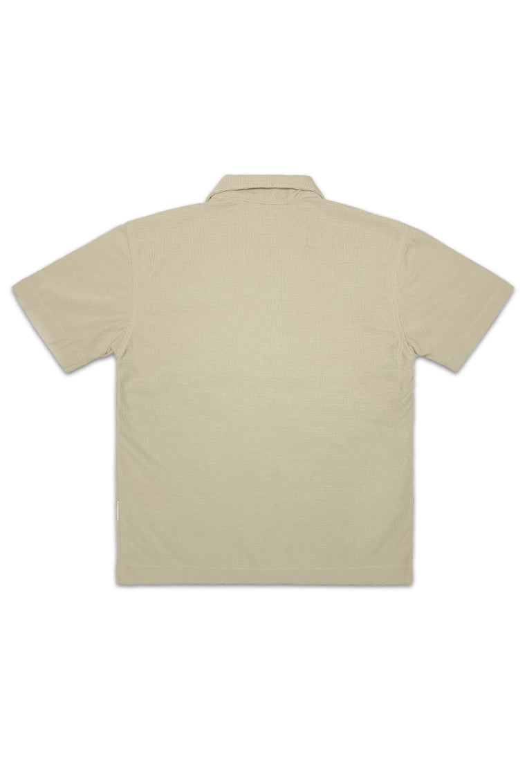 TODDLER BOYS S/S WAFFLE OVERSIZED POLO