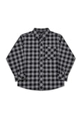 BOYS CHECKERED LS POLO