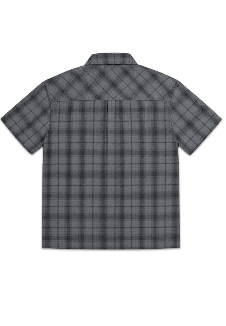 TODDLER BOYS S/S OVERSIZED CHECKERED POLO