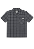 TODDLER BOYS S/S OVERSIZED CHECKERED POLO