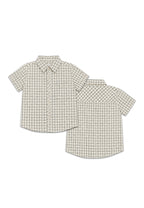 BOYS TODDLER S/S CHECKERED POLO