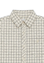 BOYS TODDLER S/S CHECKERED POLO