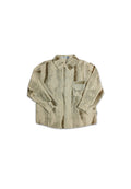 BOYS LONG SLEEVE  WOVEN POLO