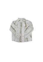 BOYS LONG SLEEVE  WOVEN POLO