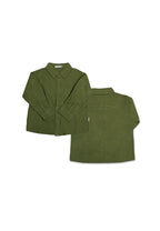 BOYS LONG SLEEVE  WOVEN POLO