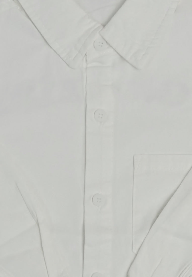 TODDLER BOYS LONG SLEEVE WOVEN POLO