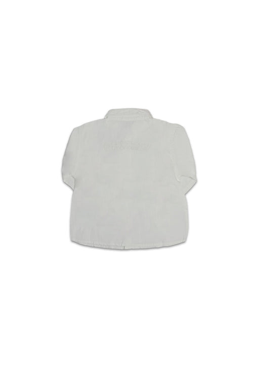 BOYS LONG SLEEVE  WOVEN POLO