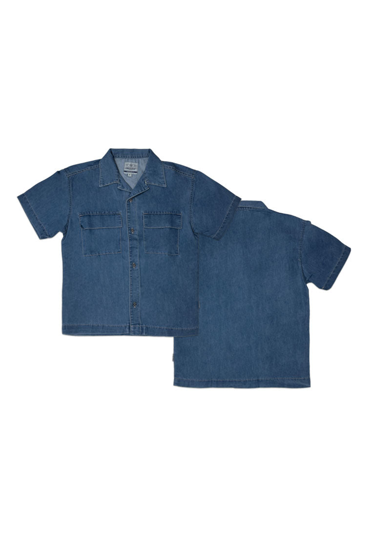 BOYS S/S OVERSIZED POLO