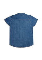BOYS CHAMBRAY S/S POLO
