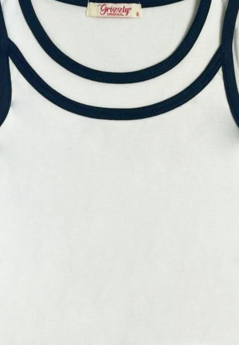 GIRLS S/S 2 IN 1 FASHION TOPS (EMBROIDERY)