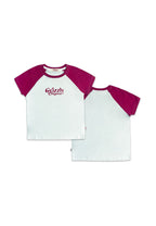 GIRLS S/S RAGLAN FASHION TOPS (SPECIAL PRINT)