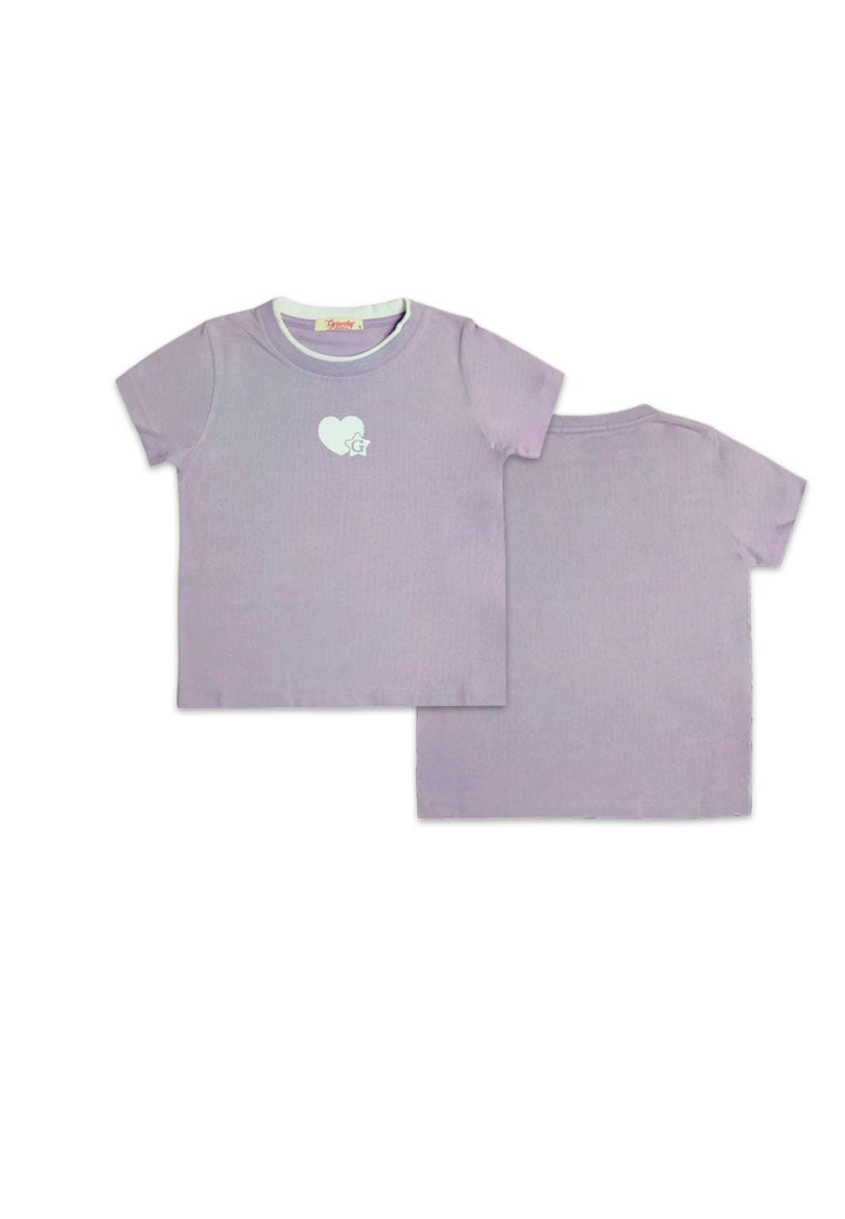 GIRLS S/S FASHION TOPS (SPECIAL PRINT)