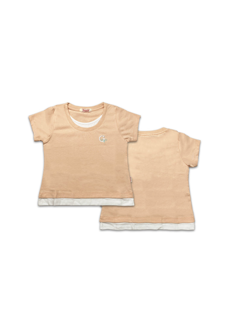 GIRLS S/S FASHION TOPS (EMBROIDERY)