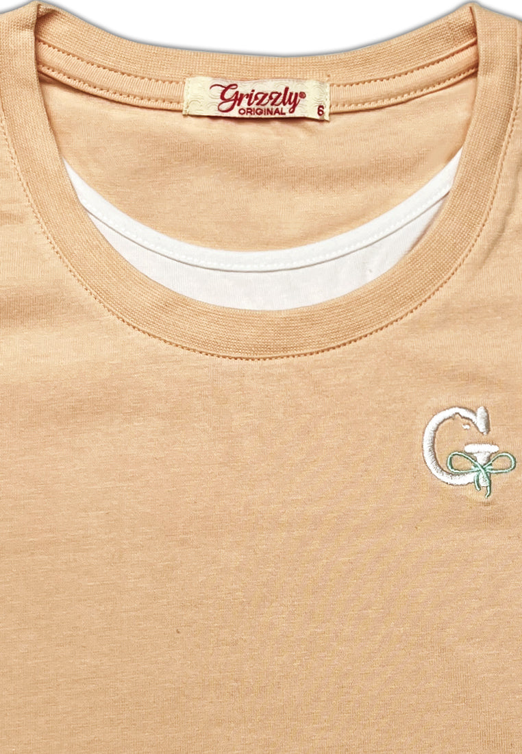 GIRLS S/S FASHION TOPS (EMBROIDERY)