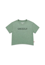 GIRLS' S/S BOXY CROP TOP
