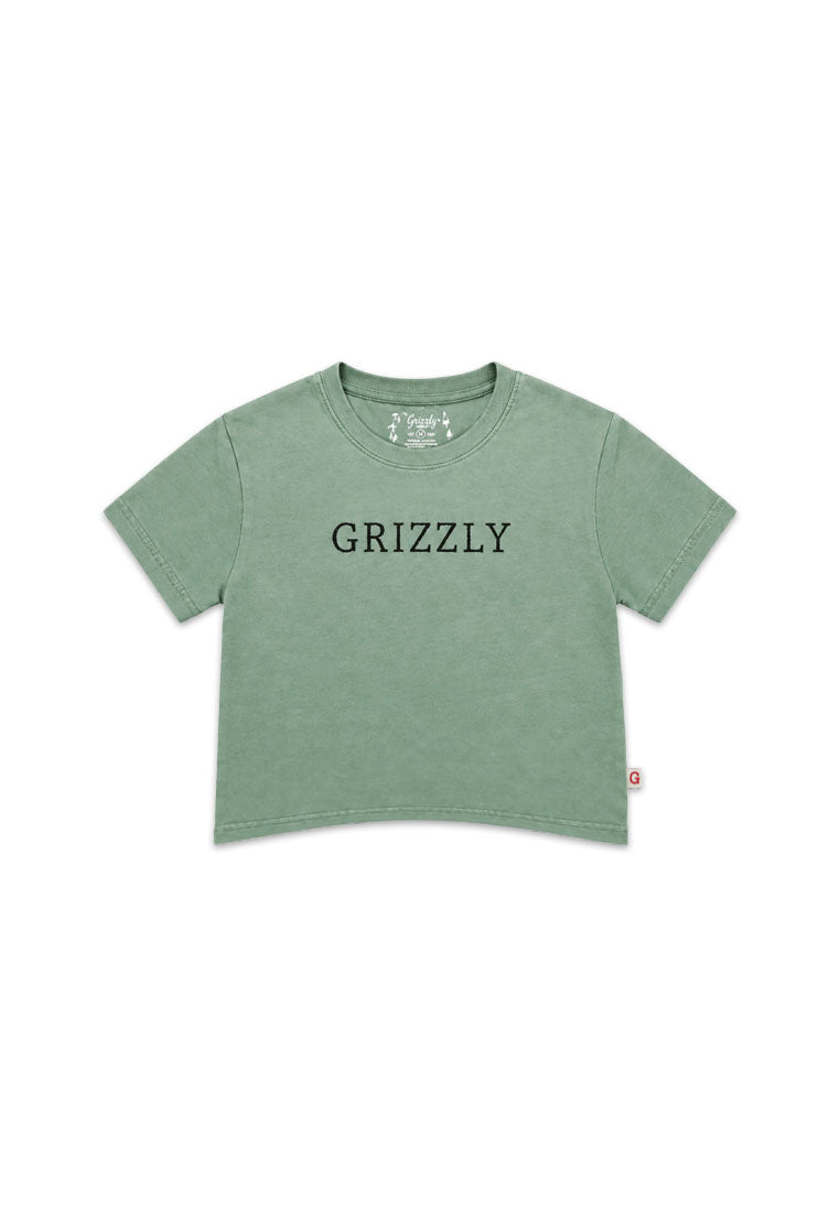 GIRLS' S/S BOXY CROP TOP