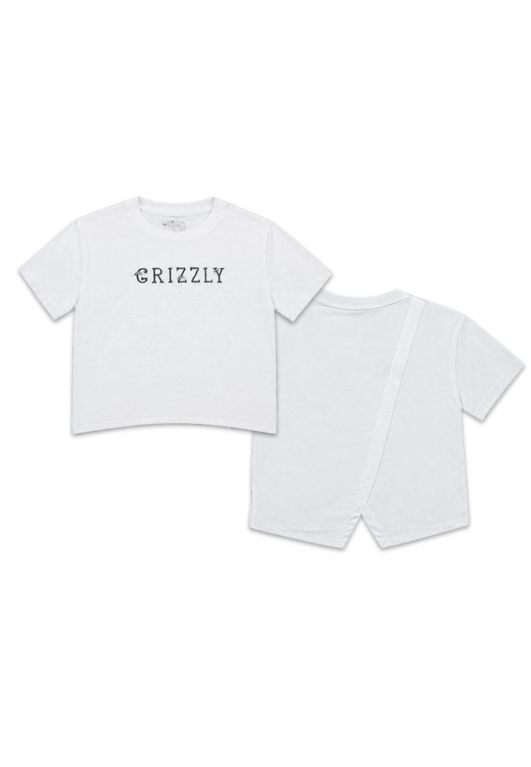 GIRLS' S/S BOXY CROP TOP