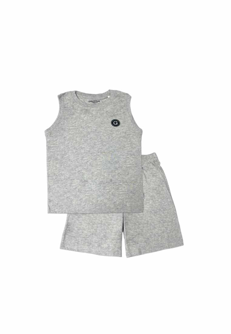TODDLER BOYS MUSCLE SHIRT AND SHORT SET