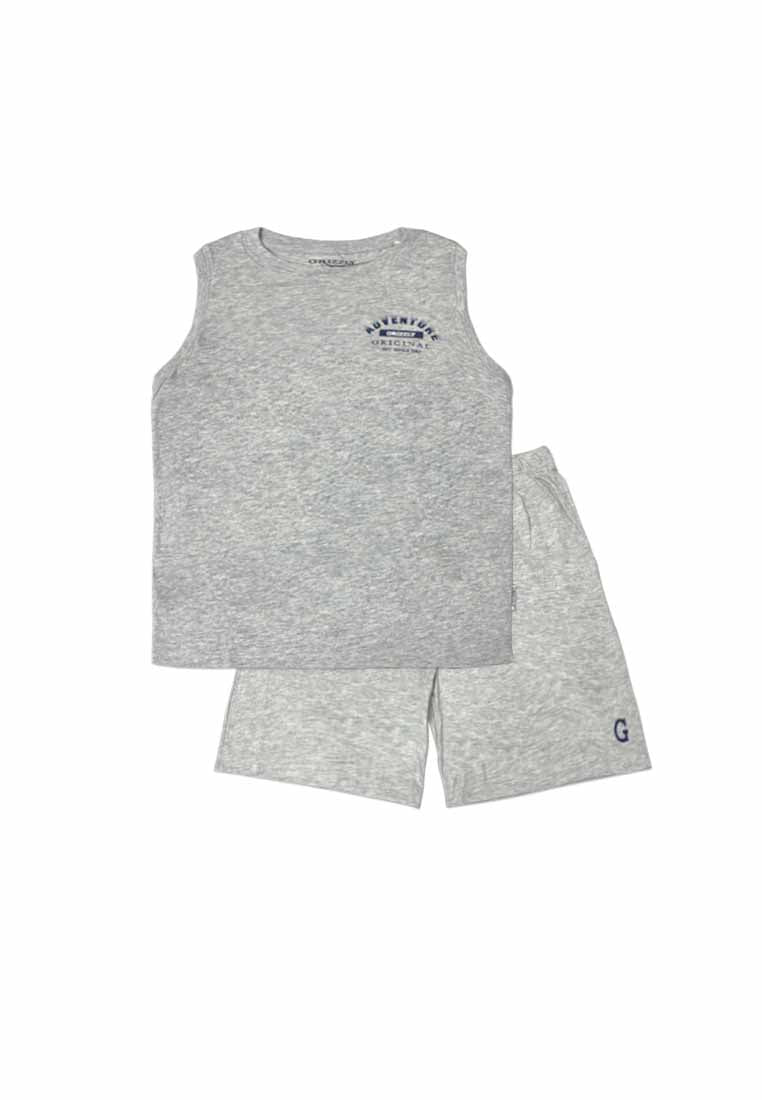 TODDLER BOYS MUSCLE SHIRT AND SHORT SET