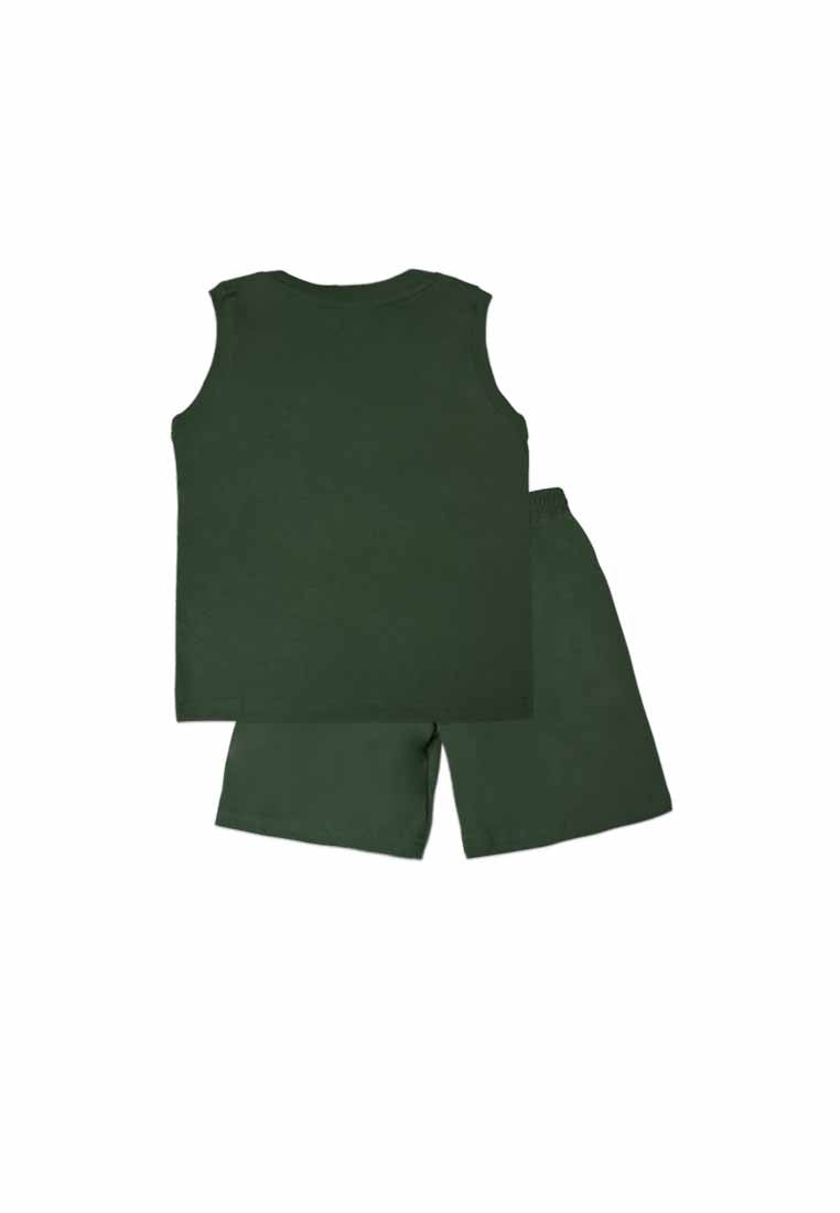 TODDLER BOYS MUSCLE SHIRT AND SHORT SET