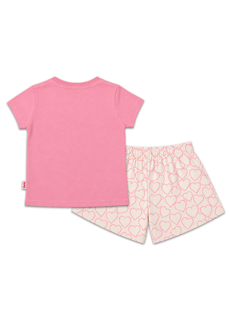 GIRLS BASIC TOPS & SHORT SET (SPECIAL PRINT)