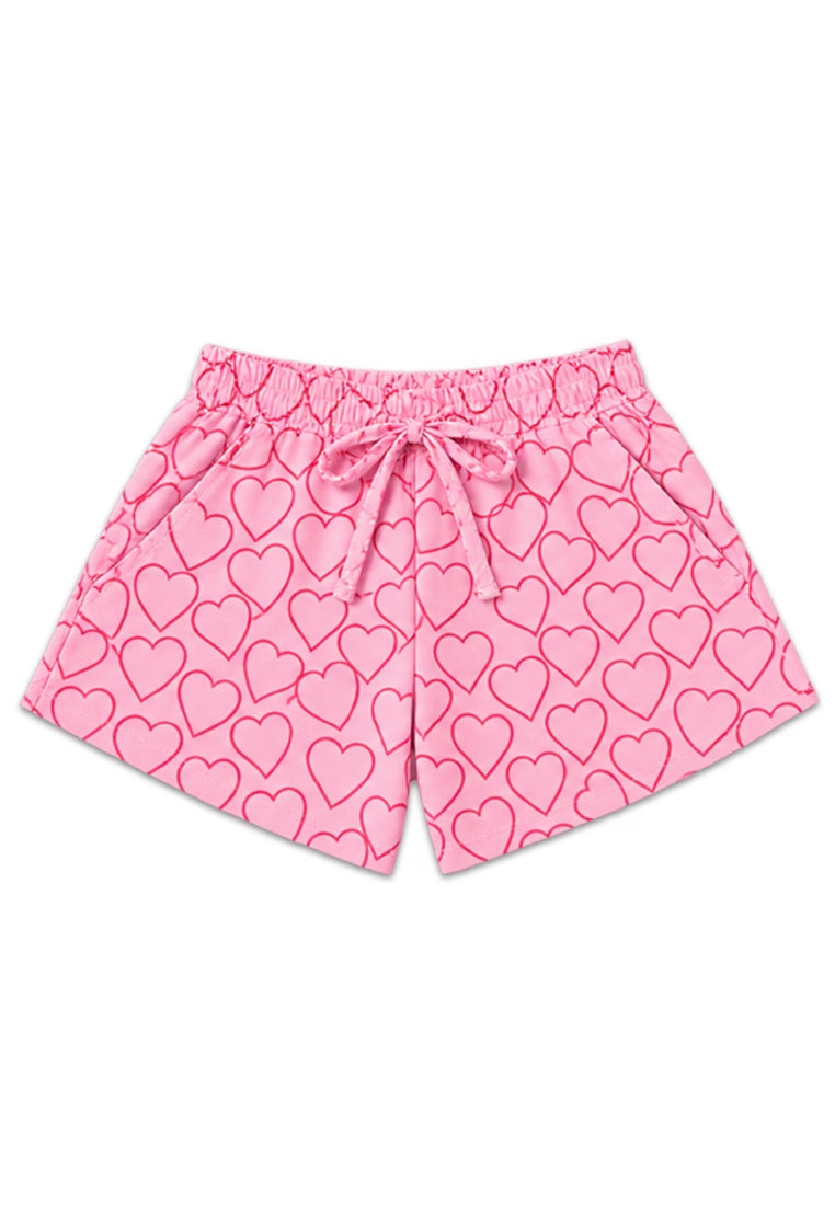 GIRLS BASIC TOPS & SHORT SET (SPECIAL PRINT)
