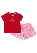 GIRLS BASIC TOPS & SHORT SET (SPECIAL PRINT)