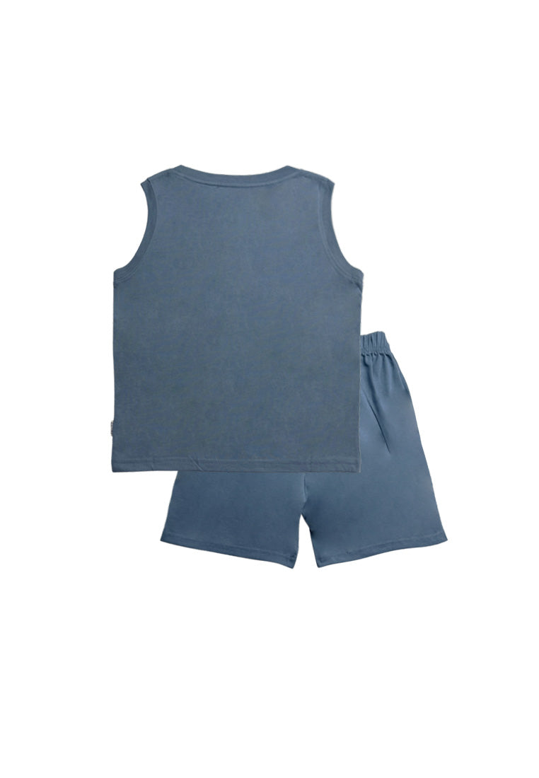 TODDLER BOYS MUSCLE SHIRT AND SHORT SET