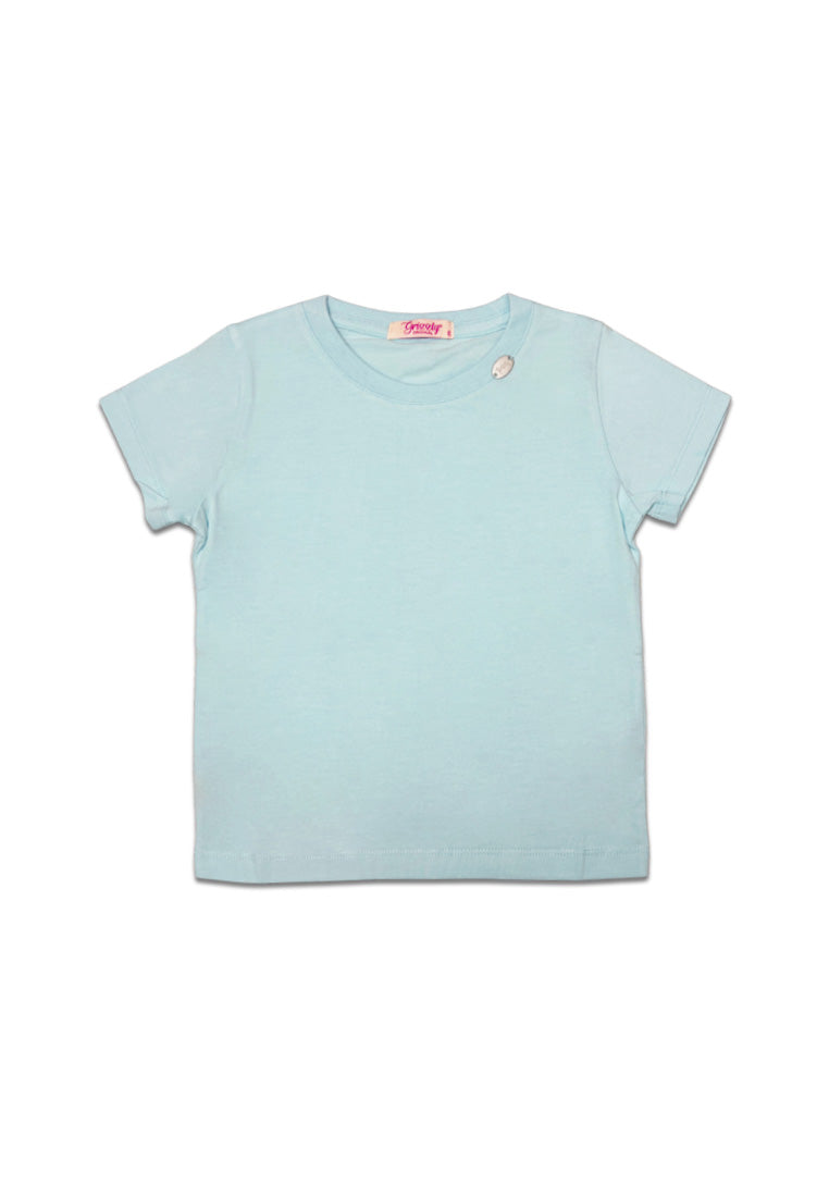 GIRLS BASIC TEES (METAL LABEL)