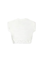 GIRLS BOXY CROP TOPS (METAL LABEL)
