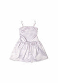 GIRLS WOVEN STRAPPY MINI DRESS