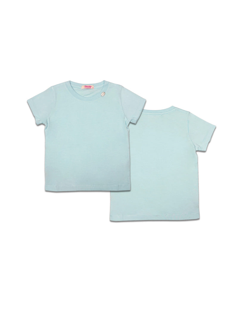GIRLS BASIC TEES (METAL LABEL)