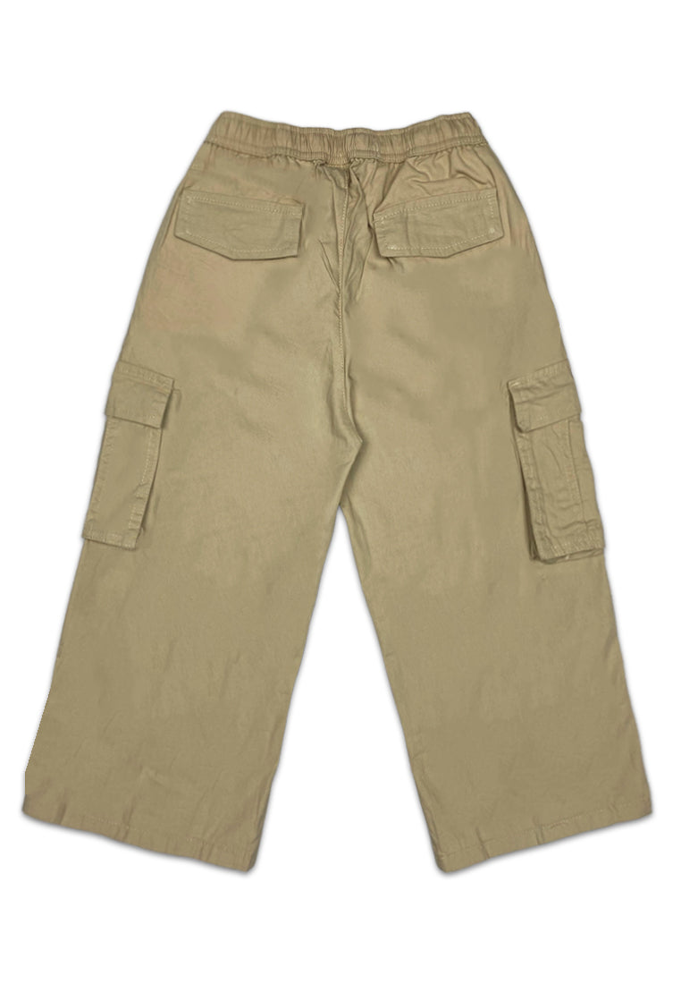 TODDLER BOYS TWILL BAGGY CARGO PANTS