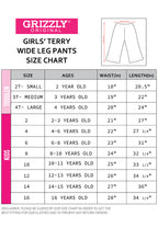 Wide Leg Terry Pants