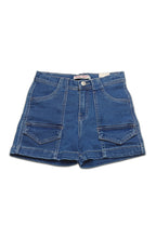 GIRLS DENIM CARGO SHORTS