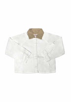 GIRLS TWILL RAGLAN CROPPED JACKET